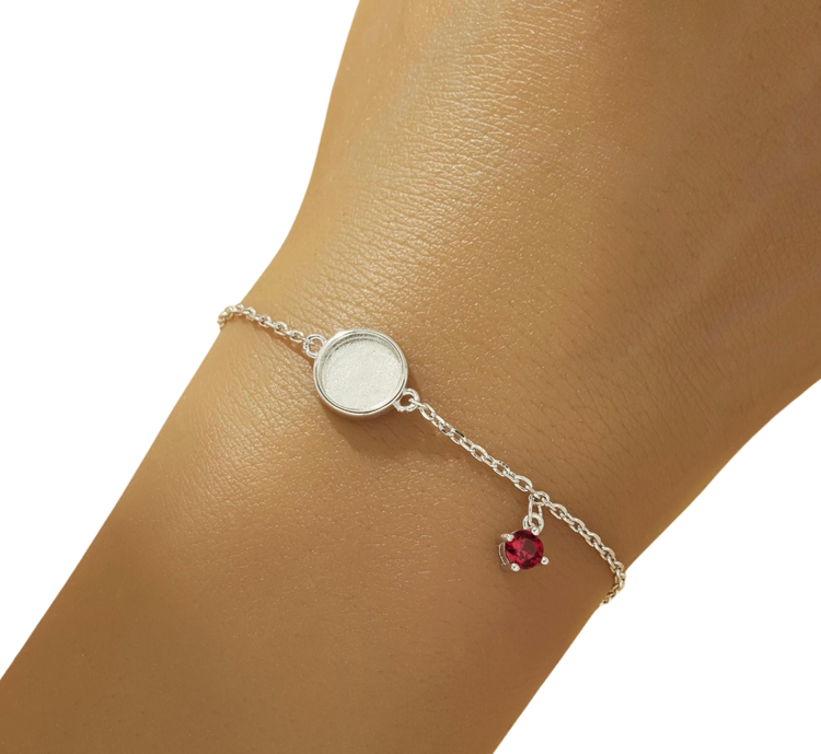 Round Birhstone Bracelet