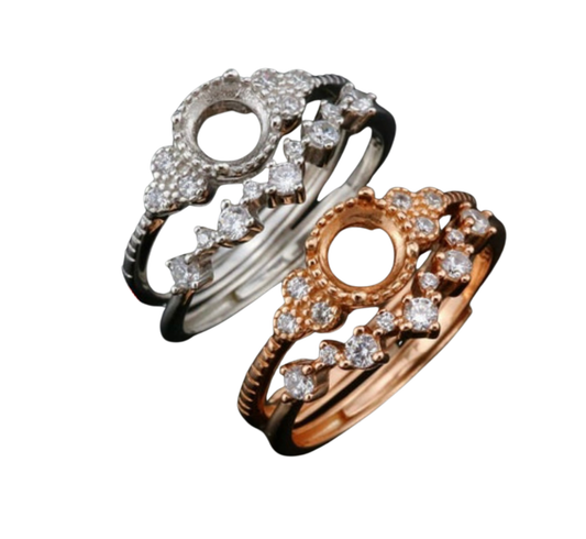 Round Ring with Band