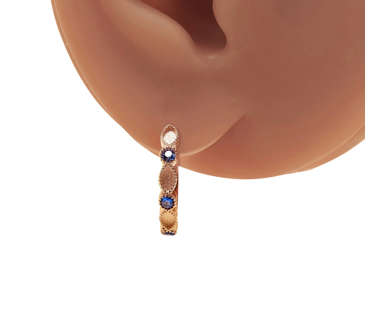 Birthstone Hoops