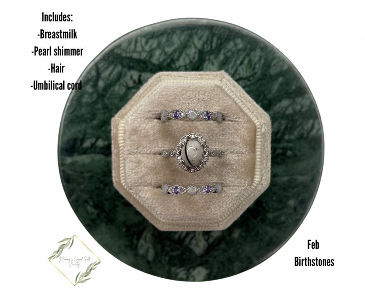 Victorian birthstone ring