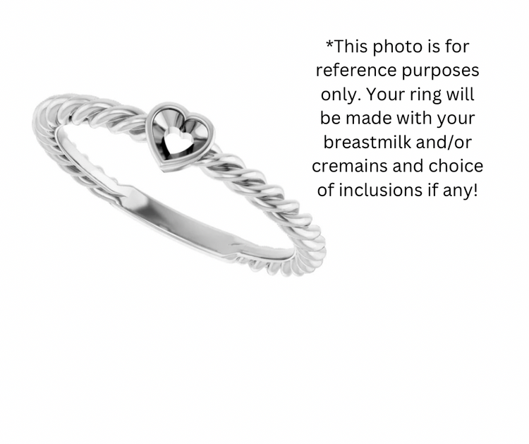 Twisted Heart Ring