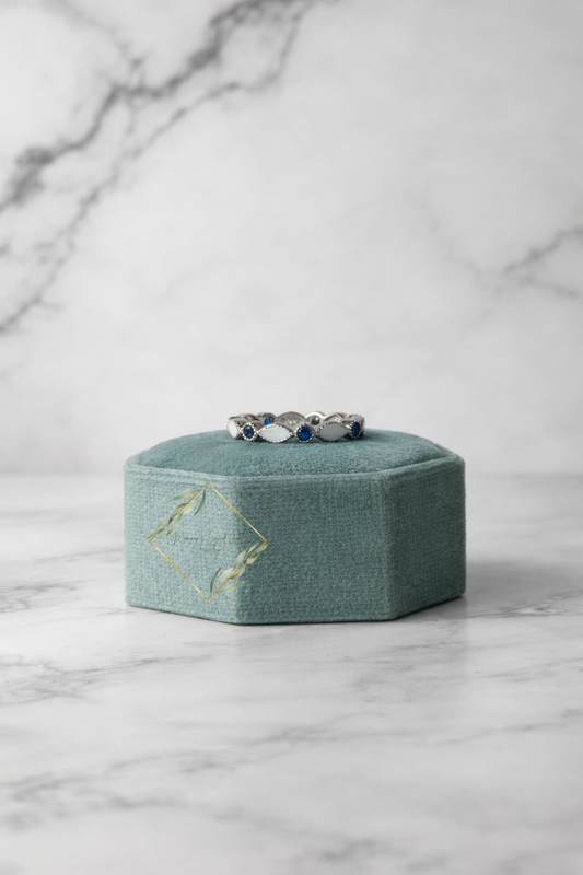 Full Stackable birthstone band