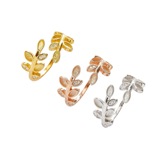 Adjustable Leaf Ring