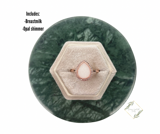 Large Teardrop ring