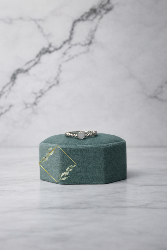 Twisted Heart Ring