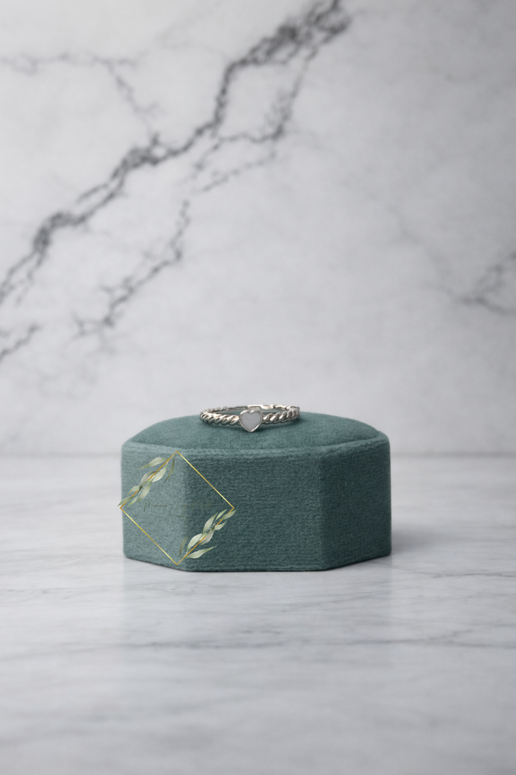 Twisted Heart Ring