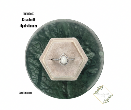 Multi Birthstone Teardrop