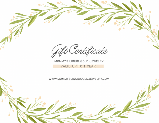 E-Gift certificates!